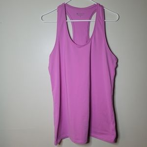 Athleta Tank Top Shirt Womens XL light purple Racerback Outdoor Gym Workout